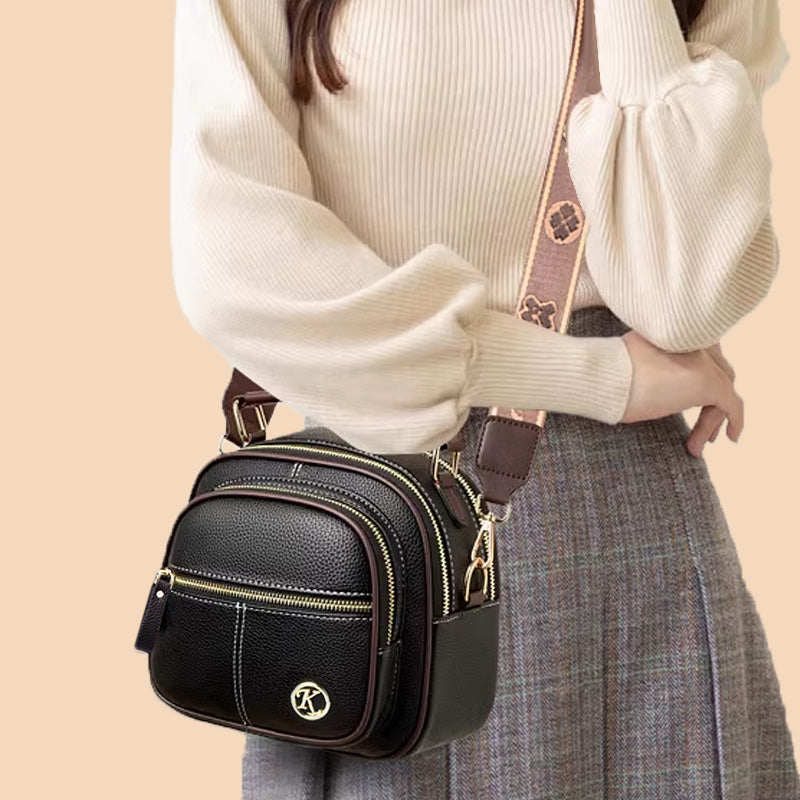 Chic & Versatile PU Leather Crossbody: Your Perfect Everyday Companion!
